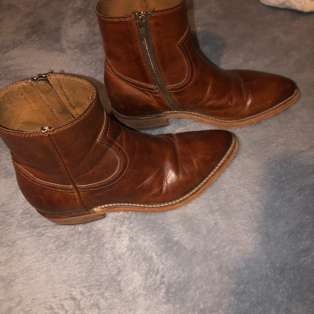 Frye “Billy” leather boots size 6